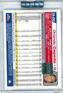 Orlando Cepeda Autographed 2004 Topps Encased Card #TA-OC