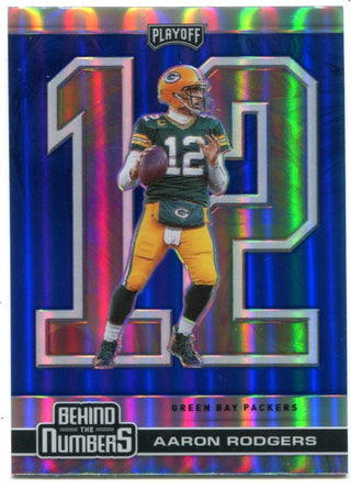 Aaron Rodgers 2020 Panini Playoffs #BTN18 Card