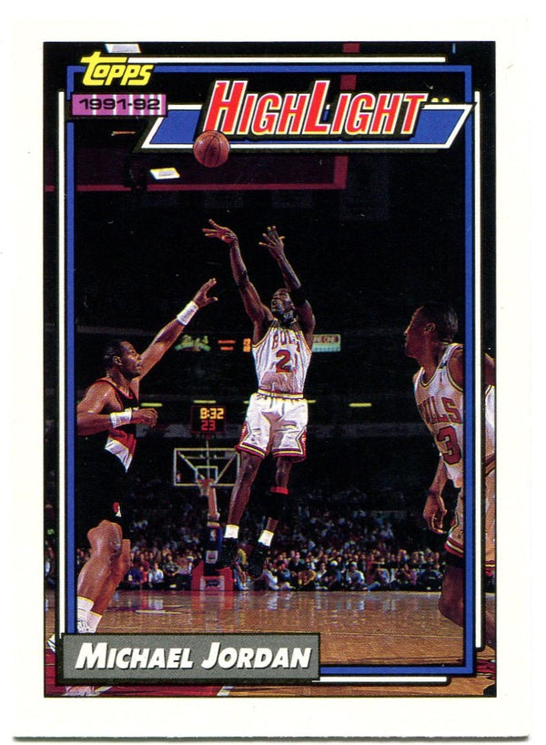 Michael Jordan Topps Highlight 1992