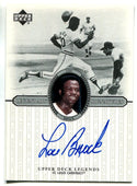 Lou Brock 2000 Upper Deck Legendary Signatures
