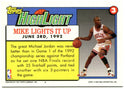 Michael Jordan Topps Highlight 1992