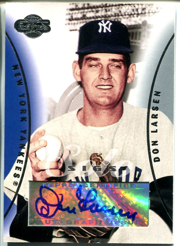 Don Larsen 2006 Topps Autographed Card