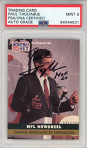 Paul Tagliabue "HOF 20" Autographed 1991 Pro Set Card #686 (PSA Auto 9)