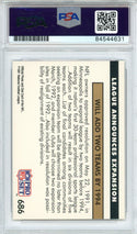 Paul Tagliabue "HOF 20" Autographed 1991 Pro Set Card #686 (PSA Auto 9)