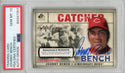 Johnny Bench Autographed 2008 Upper Deck SP Memorable Moments Card (PSA Auto Grade 10)