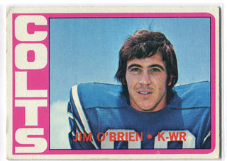 Jim O'Brien 1972 Topps Card #56