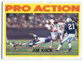 Jim Kiick 1972 Topps Pro Action Card #121