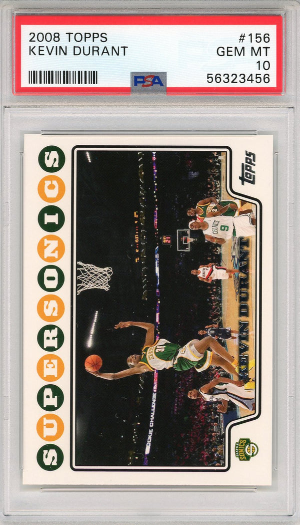 Kevin Durant 2008 Topps Card #156 (PSA)