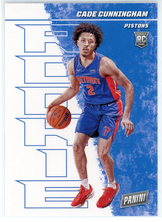 Cade Cunningham 2021-22 Panini Player of the Day Rookie Card #51