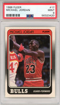 Michael Jordan 1988 Fleer Card #17 (PSA)