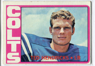 Ted Hendricks 1972 Topps Card #93