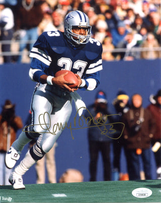 Tony Dorsett Autographed 8x10 Photo (JSA)