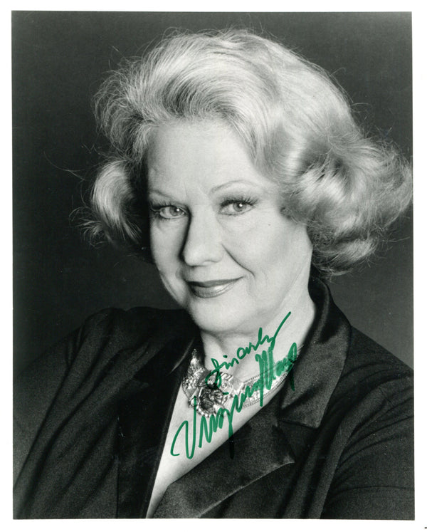 Virginia Mayo Autographed Portrait 8x10 Photo