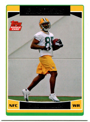 Greg Jennings 2006 Topps Rookie Card #369