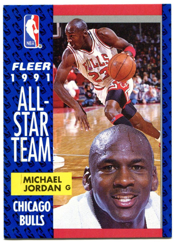 Jordan on sale fleer 91