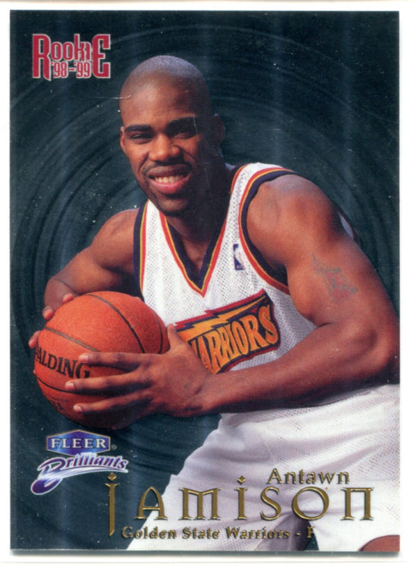 Antawn Jamison 1998-99 Fleer Brilliants Rookie Card #104