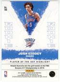 Josh Giddey 2021-22 Panini Player of the Day Rookie Card #56