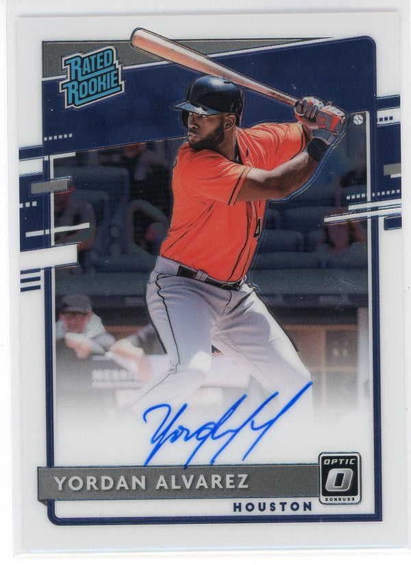 Yordan Alvarez Memorabilia, Autographed Yordan Alvarez