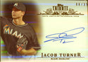 Jacob Turner Autographed 2013 Topps Tribute Card