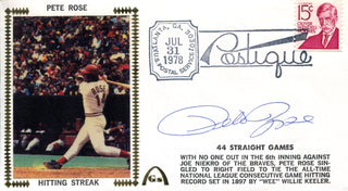 Pete Rose Autographed First Day Cover (JSA)