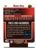 Maurice Jones Drew 2006 Topps Finest Autographed Blue Refractor /299 Card