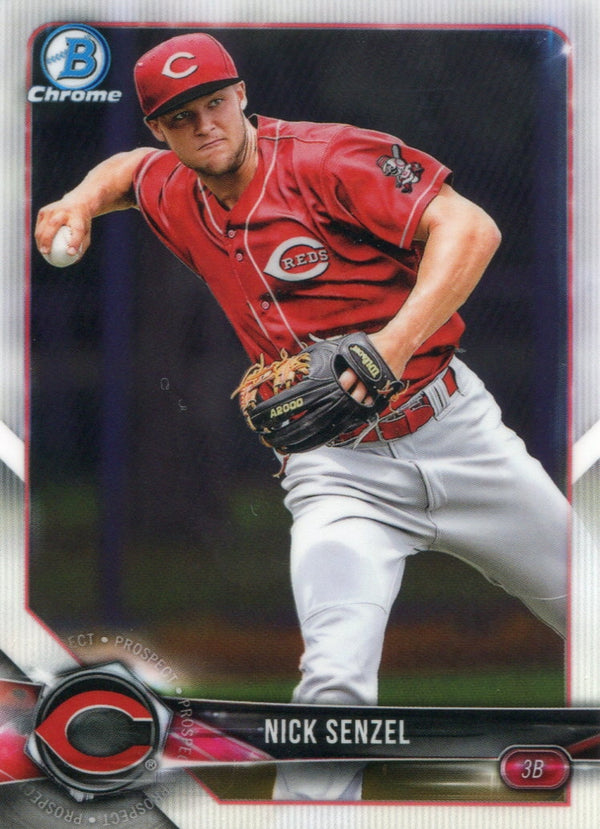 Nick Senzel 2018 Bowman Chrome Rookie Card