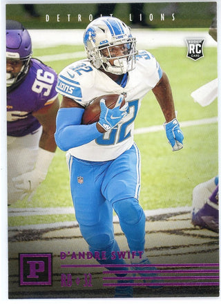 D'Andre Swift 2020 Panini Chronicles Rookie Card #PA-10