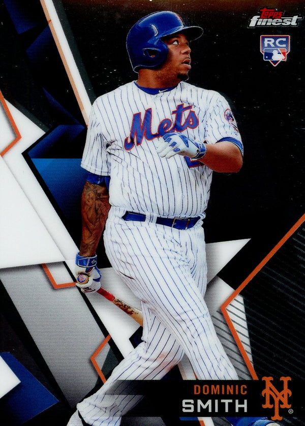 Dominic Smith 2018 Topps Finest Rookie Card