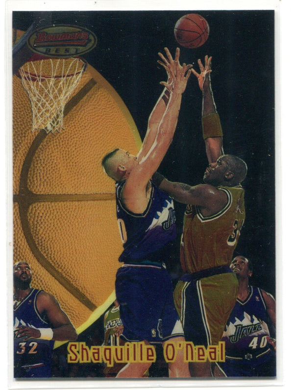 Shaquille O'Neal 1997 Bowmans Best #BBP10 Card