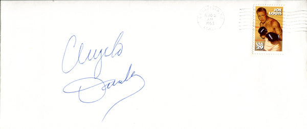 Angelo Dundee Autographed Envelope w/ Joe Louis Stamp