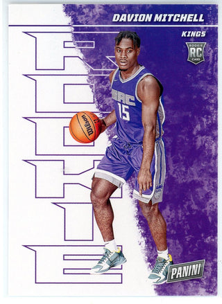Davion Mitchell 2021-22 Panini Player of the Day Rookie Card #59