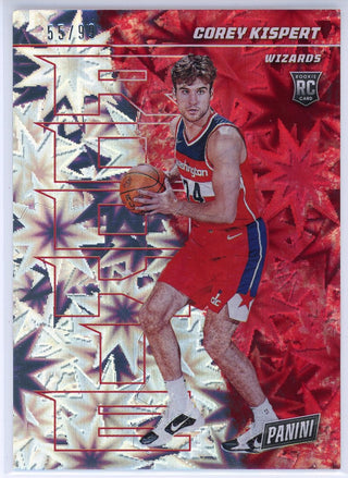 Corey Kispert 2021-22 Panini Player of the Day Foil Rookie Card #65