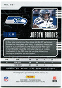 Jordyn Brooks Panini Playbook Rookie Auto 2020 25/49