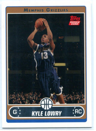 Kyle Lowry 2006-07 Topps Rookie Card #226