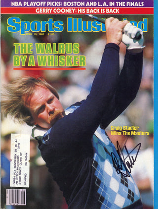 Craig Stadler Autographed Sports Illustrated Magazine