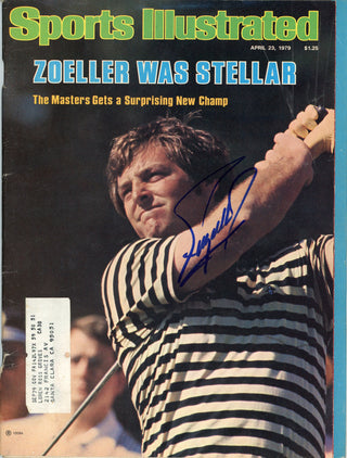 Fuzzy Zoeller Autographed Sports Illustrated Magazine