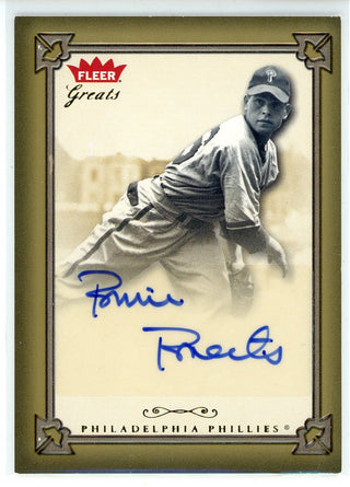 Robin Roberts Autographed 2004 Fleer Greats Card #GBA-RR