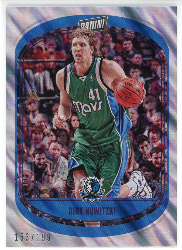Dirk Nowitzki 2021-22 Panini Player of the Day Foil Card #84