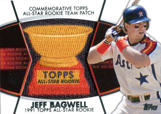Jeff Bagwell All Star Rookie Patch Topps Card