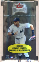 Fleer Premium 2002 Baseball 7 Packs Wax