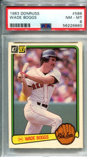 Wade Boggs 1983 Donruss #586 PSA NM-MT 8 Card