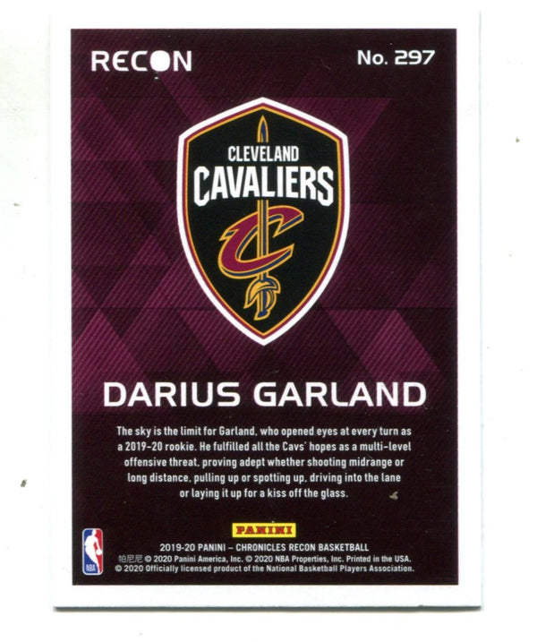 Darius Garland 2019 Panini Recon #297 Rookie Card