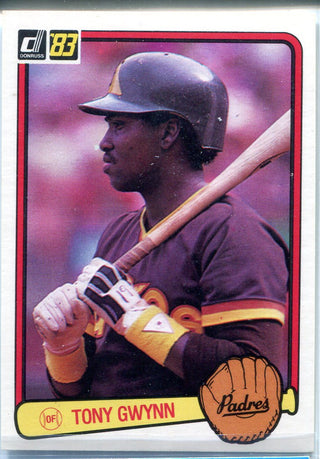 Tony Gwynn 1982-83 Donruss Unsigned Card