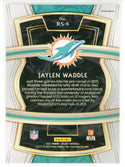 Jaylen Waddle 2021 Panini Select Silver Prizm Rookie Selections Rookie Card #RS-8