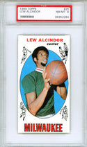 Lew Alcindor 1969 Topps Rookie Card #25 (PSA NM-MT 8)
