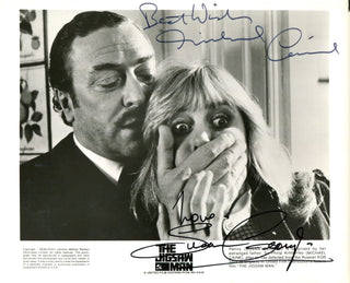 Michael Caine & Susan George Autographed 8x10 Photo