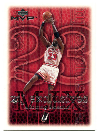 Michael Jordan Upper Deck MVP MJ Exclusive A Scoring Sensation 1999