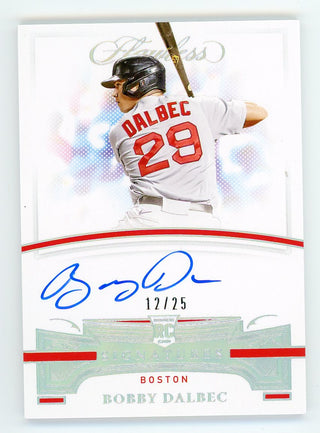 Bobby Dalbec 2021 Panini Flawless #FRSBD Autographed Card /25