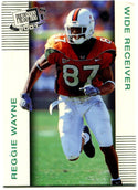 Reggie Wayne Press Pass 2001 Miami Hurricanes #26