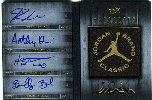 2013 Upper Deck UD3 Jordan Brand Next Versus Next #JBC4-8 Irving/H.Barnes/B.Beal/A.Davis Card